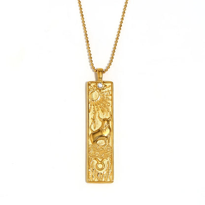 Colar Zodíaco Auréa Banhado a Ouro